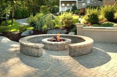 Fire Pits bricks for outdoor fire pit Emberstone Chimney Solutions Asheville
