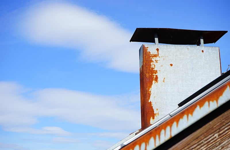 Damaged Chase Covers Damaged Chase Covers chimney sweep10 Emberstone Chimney Solutions Asheville Damaged Chase Covers